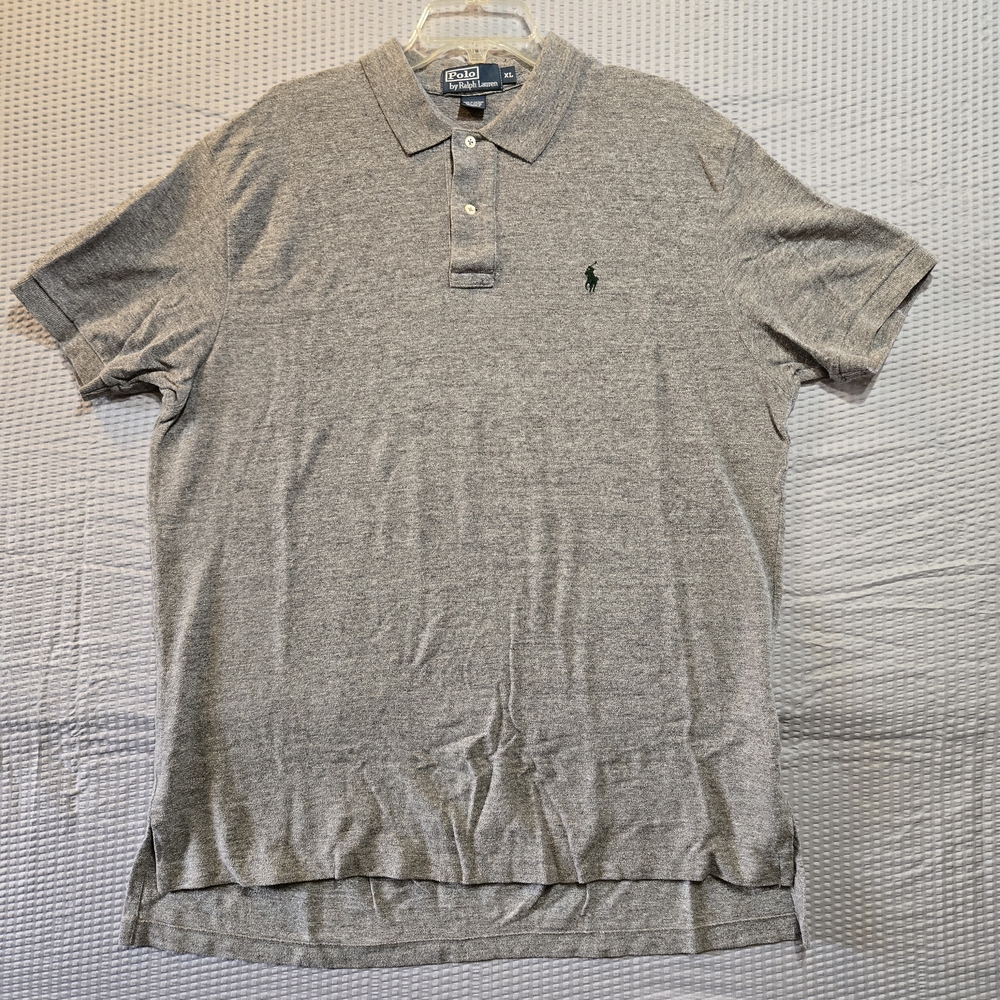 Polo by Ralph Lauren Light Gray Men's Shirt